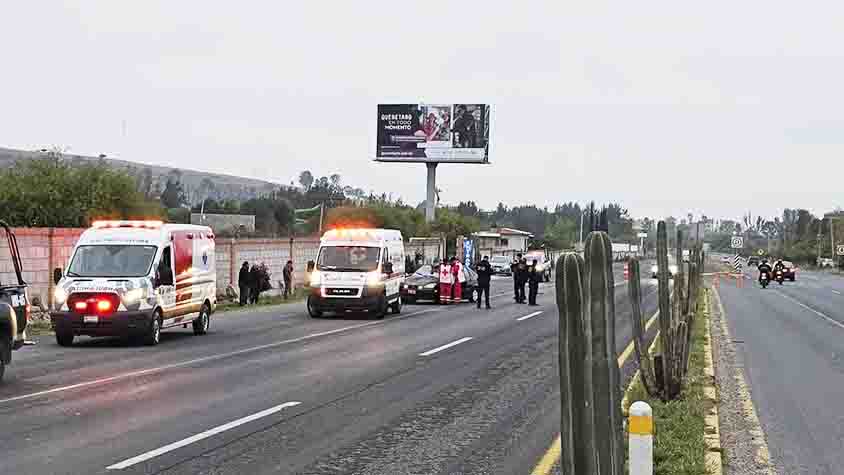 Ciclista muere trágicamente atropellado en la 120