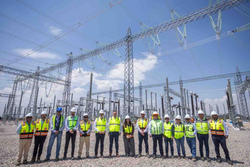 Registra un 92 % de avance la construcción de la Subestación de Maniobras de Energía El Blanco
