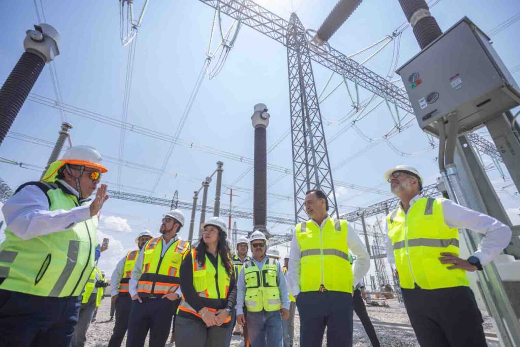 Registra un 92 % de avance la construcción de la Subestación de Maniobras de Energía El Blanco