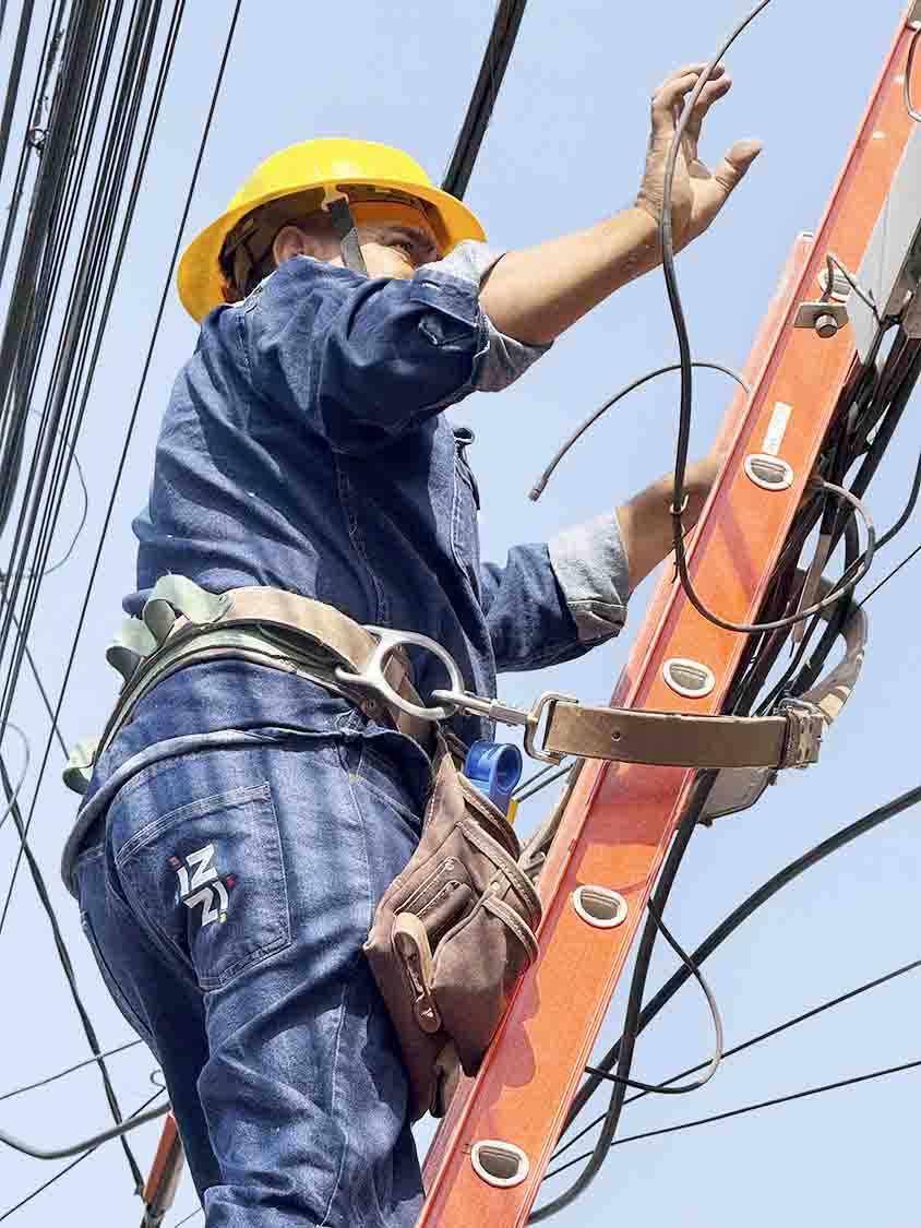 Retirarán cableado en desuso en avenidas de la capital