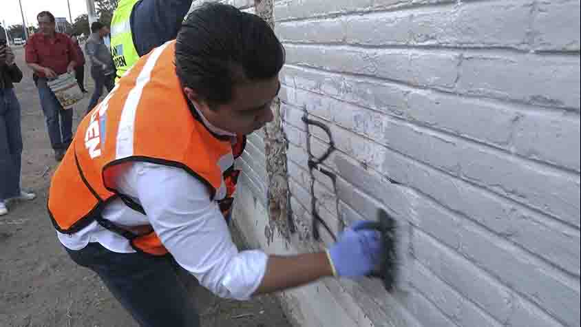 Felifer Macías refuerza imagen urbana en las siete delegaciones