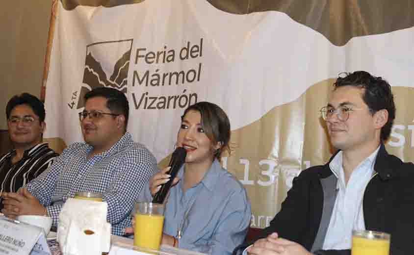 Anuncian la cuarta edición de la Feria del Mármol Vizarrón 2026