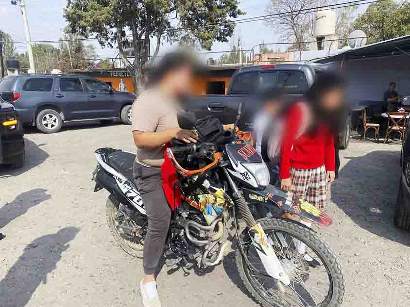 Revisión a motocicletas en comunidades de SJR