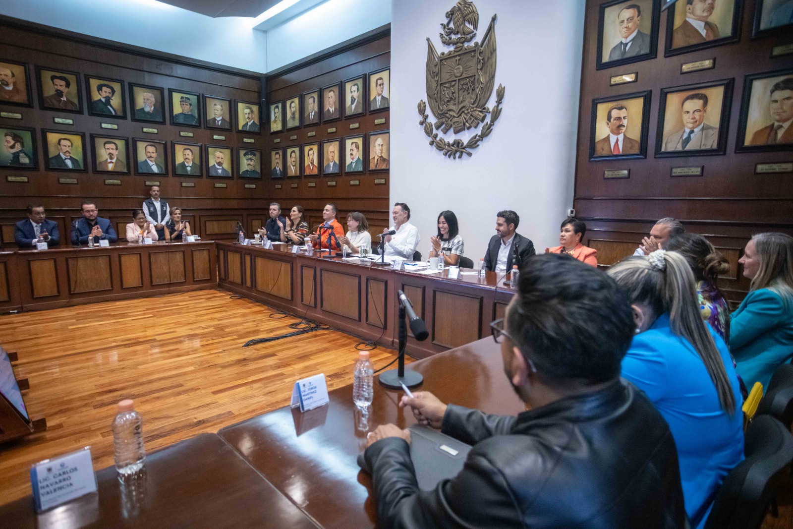 Fortalecen alianza laboral con sindicatos federales