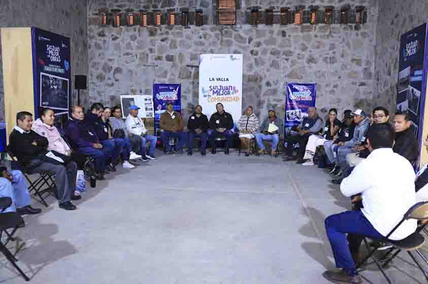 San Juan beneficia a habitantes con “Viernes en La Valla”