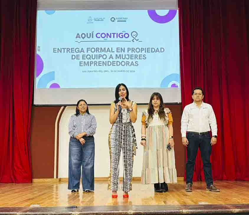 Equipamiento y feria apoyan a mujeres en San Juan