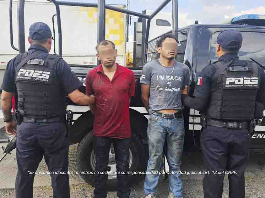 Recuperan caja seca robada en El Marqués