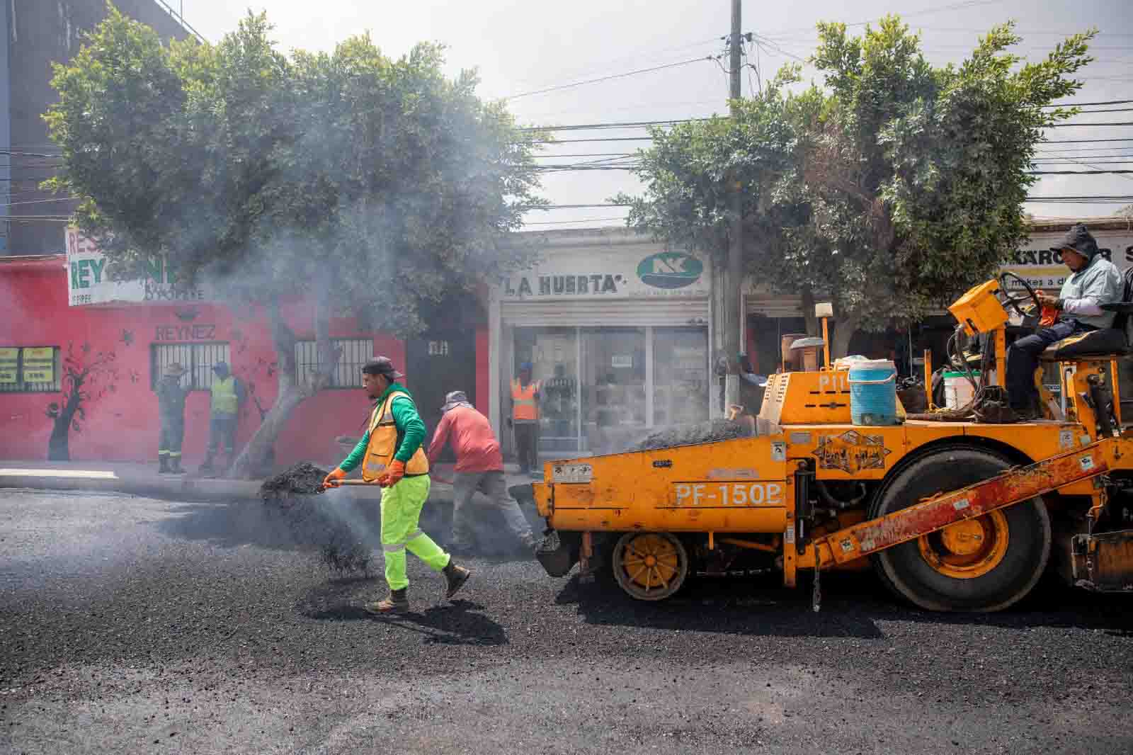 Rehabilitación de bulevar Pablo Cabrera registra un avance de 92 por ciento