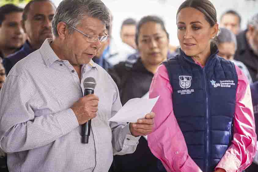 Entrega Gobernador rehabilitación de calles en el Barrio de la Concepción