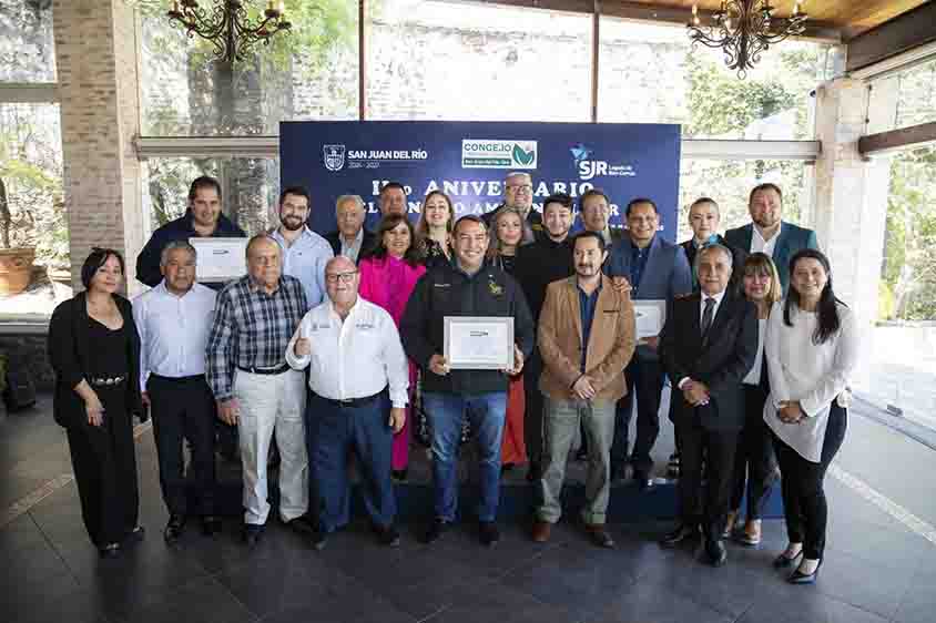 Roberto Cabrera encabeza aniversario del Concejo Ambiental