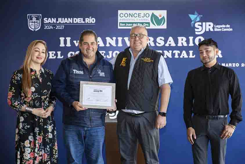 Roberto Cabrera encabeza aniversario del Concejo Ambiental