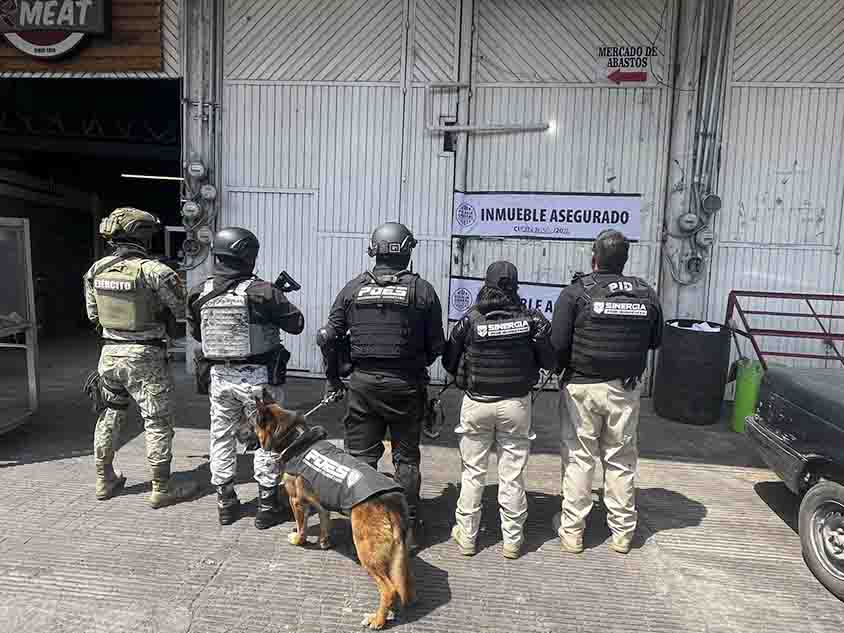 Cateos de Sinergia dejan cinco detenidos en la capital