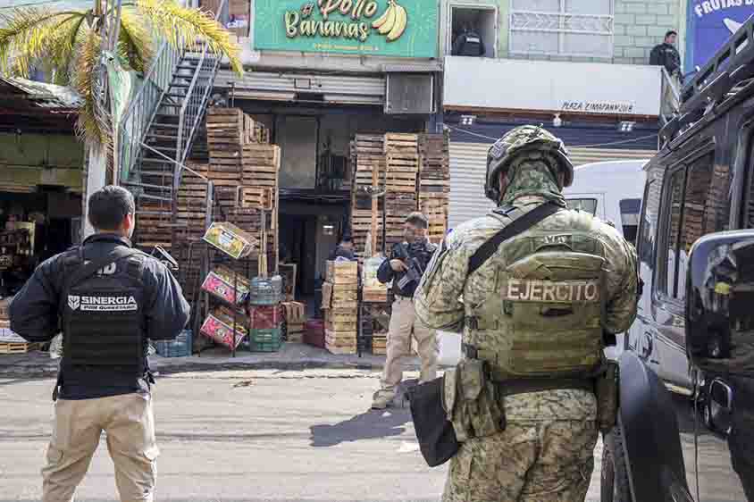 Cateos de Sinergia dejan cinco detenidos en la capital