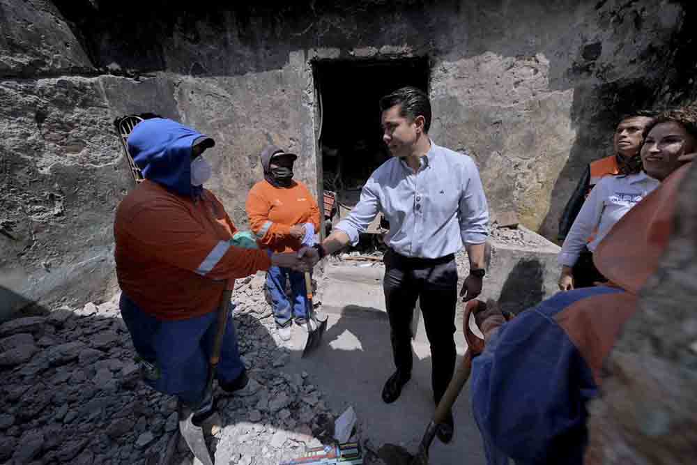 Encabeza Felifer Macías intervención en inmueble de la colonia España