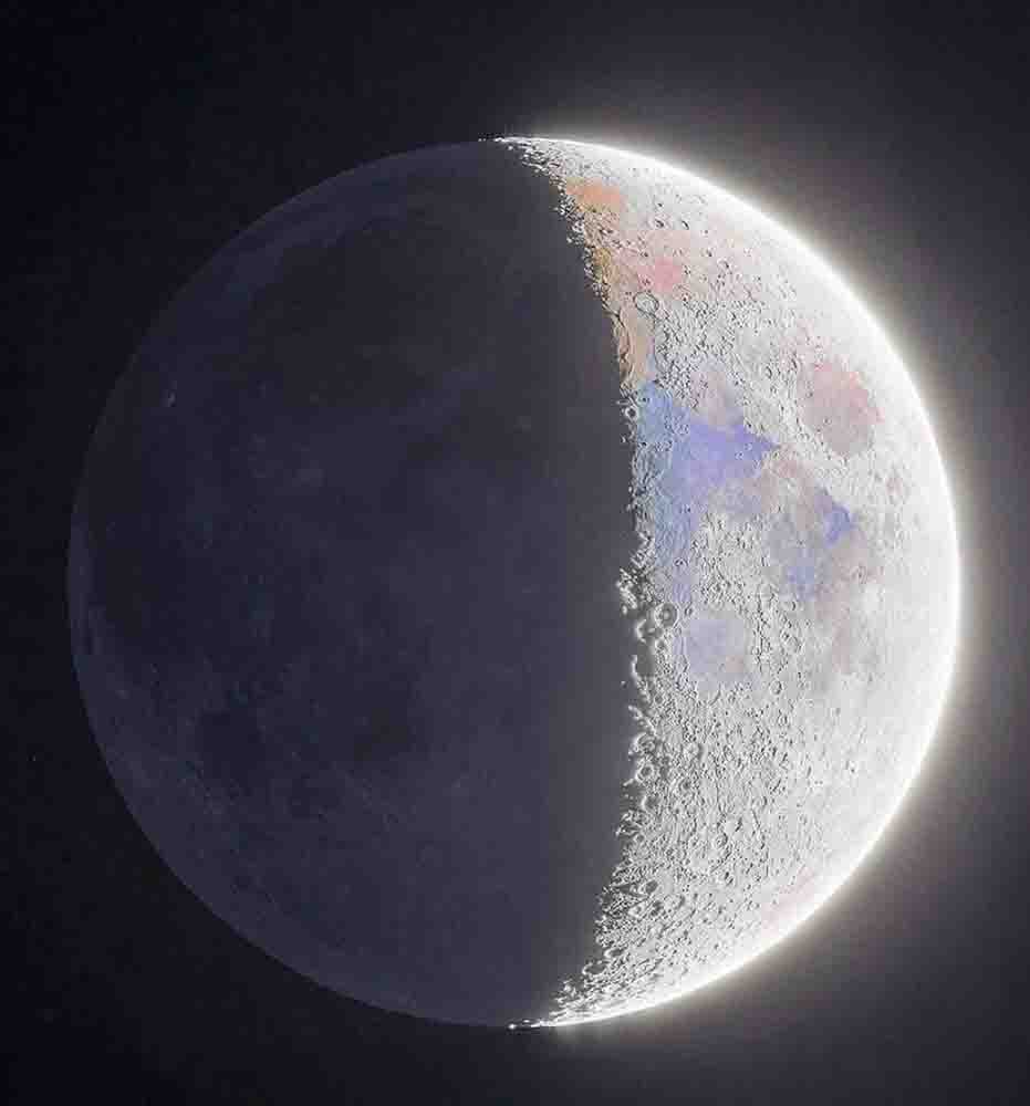 Artemis II muestra colores reales de la Luna