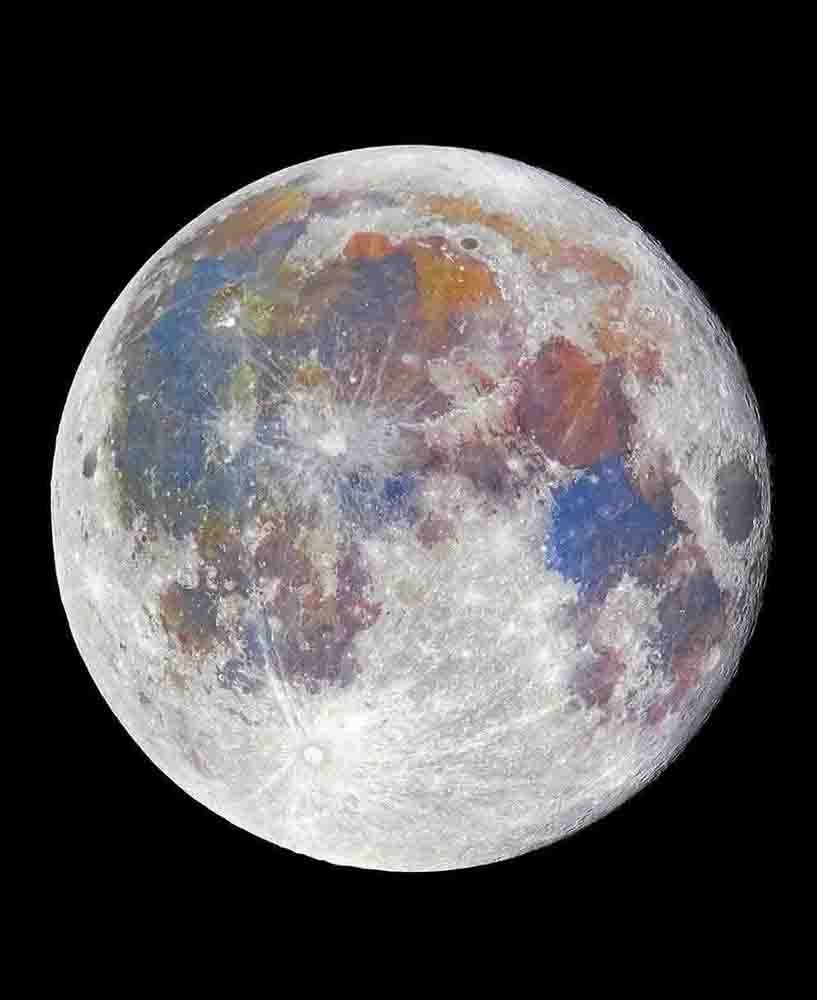 Artemis II muestra colores reales de la Luna