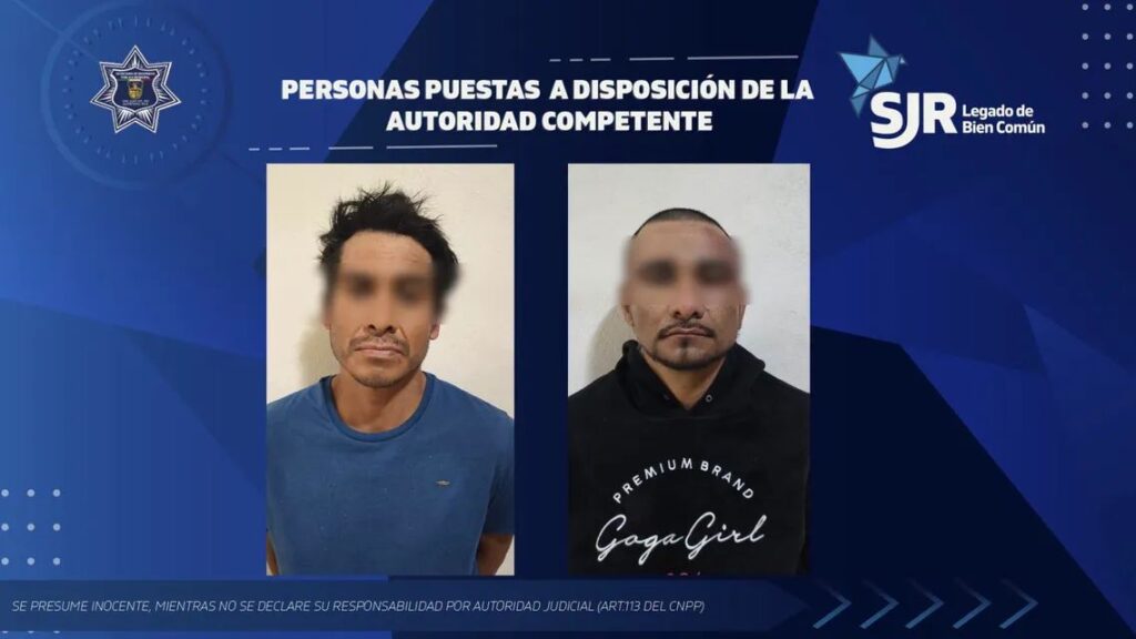 Detienen a dos por cristalazo