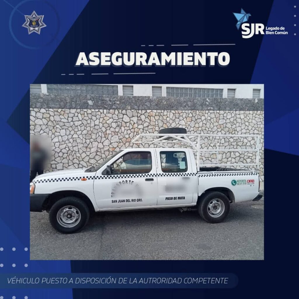 Detienen a taxista tras reporte