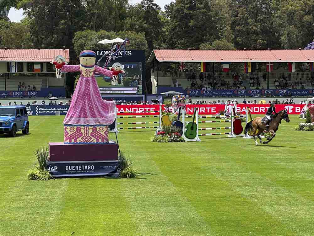Querétaro destaca en circuito ecuestre mundial