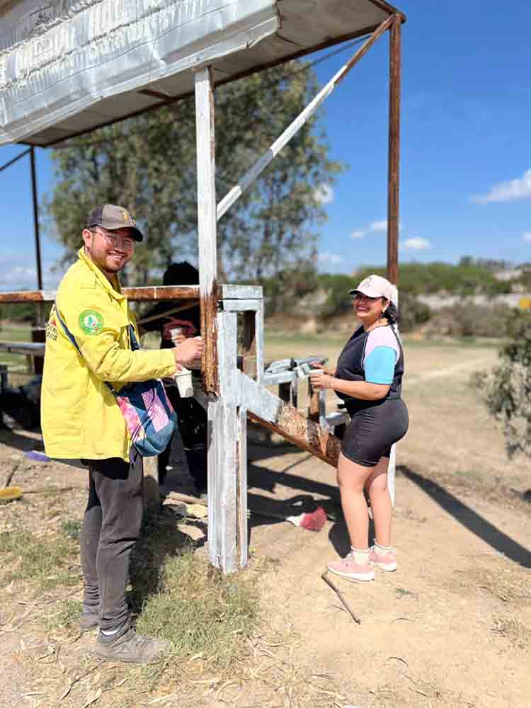 MANINA realiza limpieza de espacios públicos