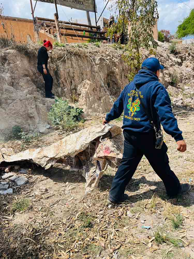 MANINA realiza limpieza de espacios públicos