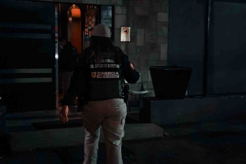 Sinergia detiene a cuatro en bares de Querétaro