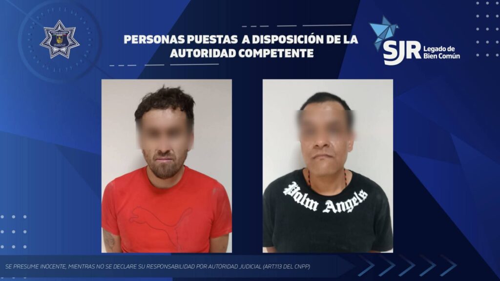 Caen dos con presunta metanfetamina en El Pedregal