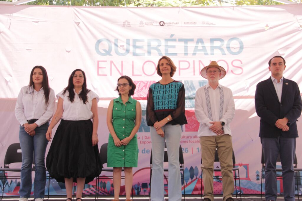 Inaugura López Birlain el festival “Querétaro en Los Pinos”