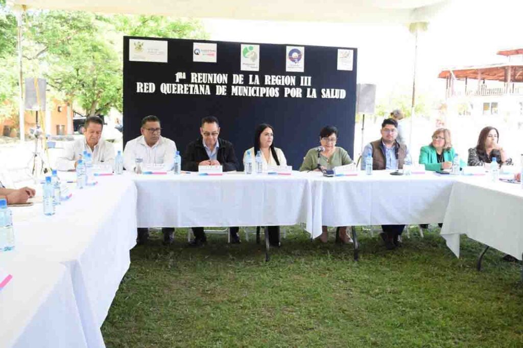 Encabeza SESA Primera Reunión de la Región III de la Red Queretana de Municipios por la Salud