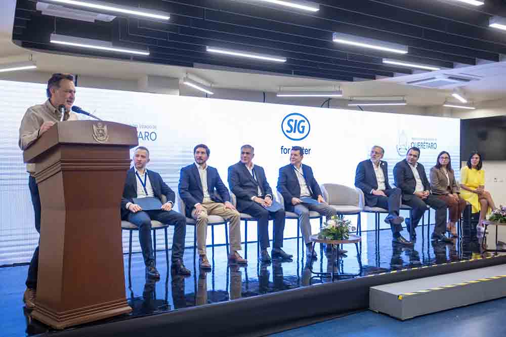 SIG invierte 1,910 mdp y crece en Querétaro