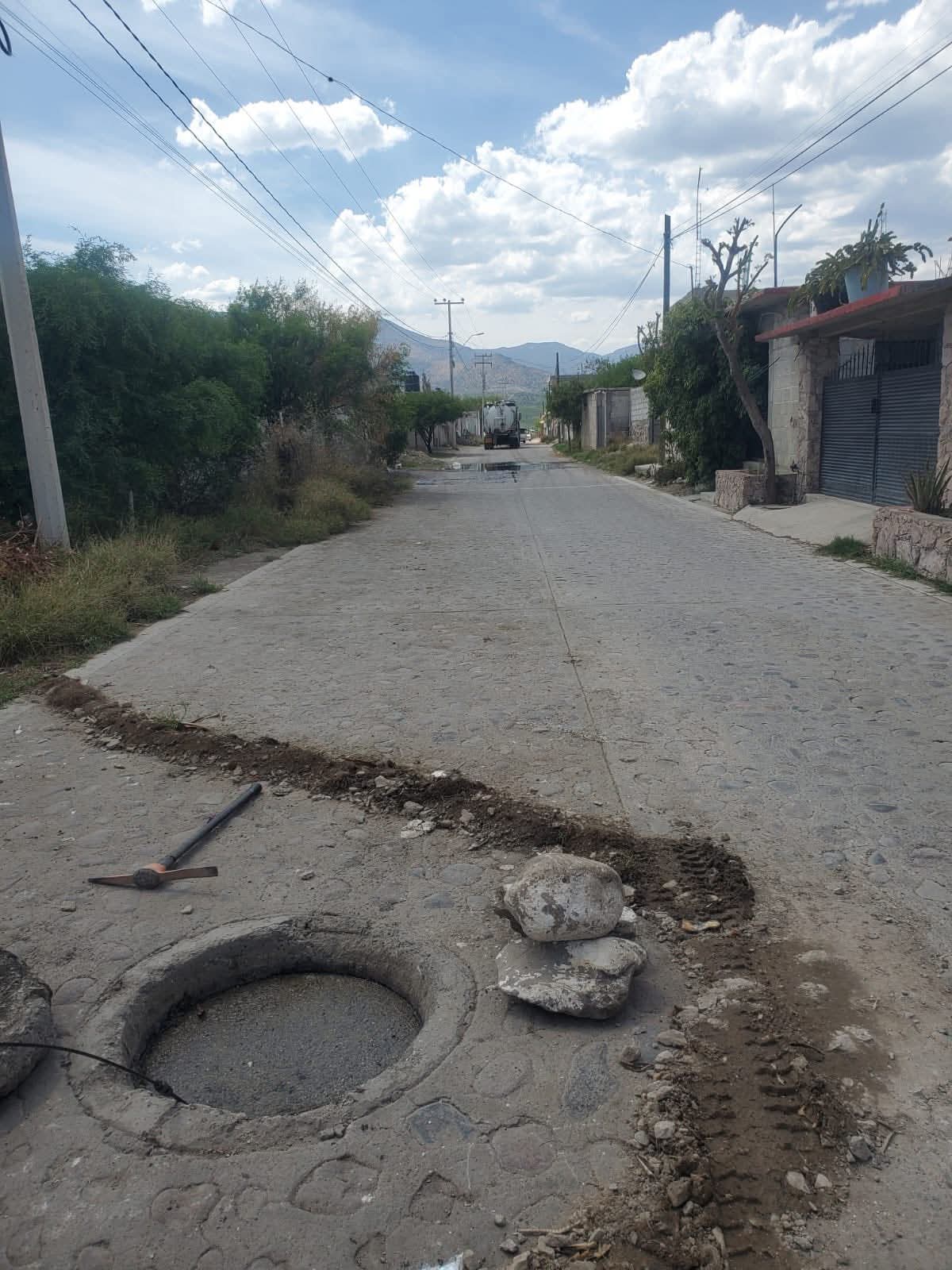 Tolimán atiende drenaje en El Granjeno