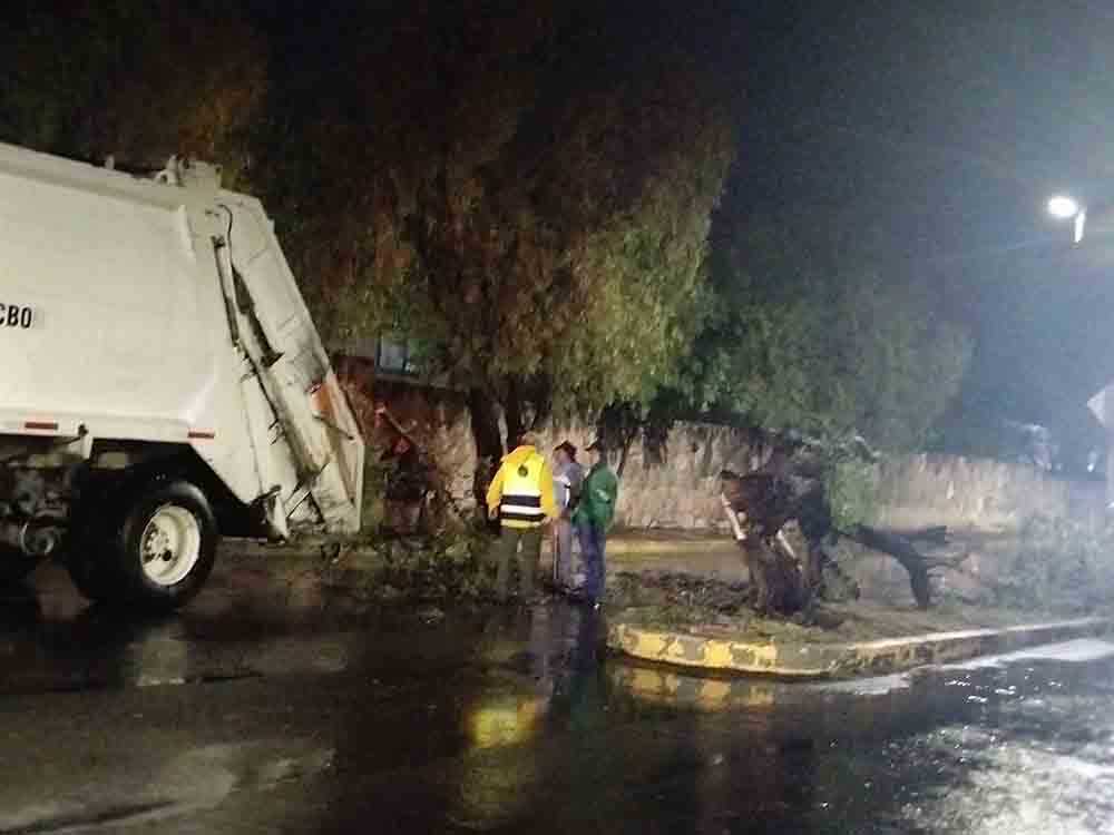 San Juan atiende afectaciones por lluvia