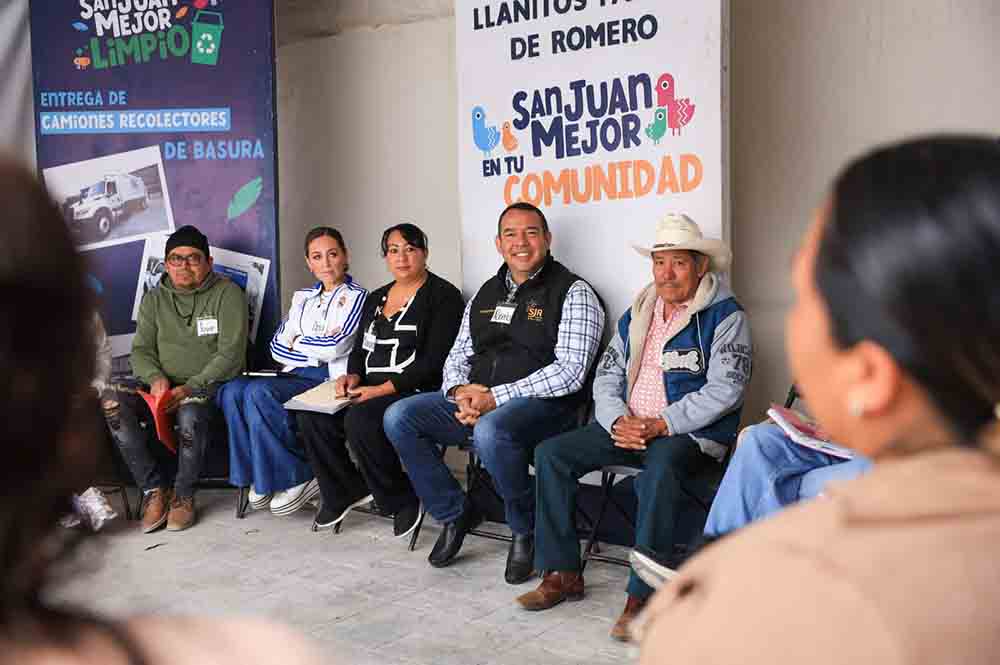 San Juan lleva mejoras y servicios a Llanitos