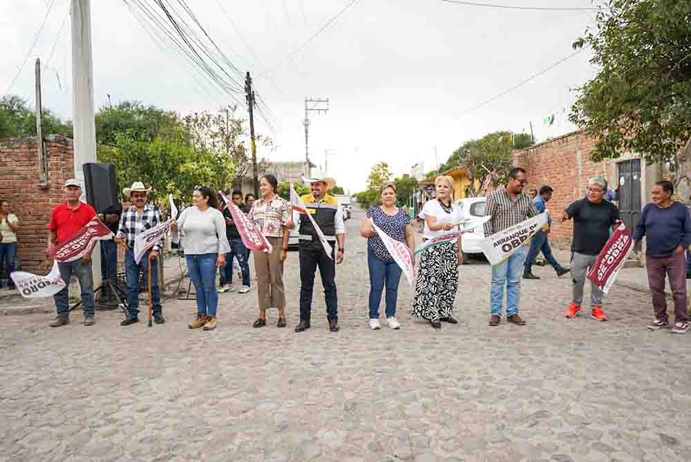 Arranca obra integral en El Sauz Alto