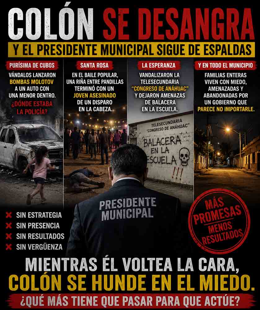 Artículo Colón seguiridad