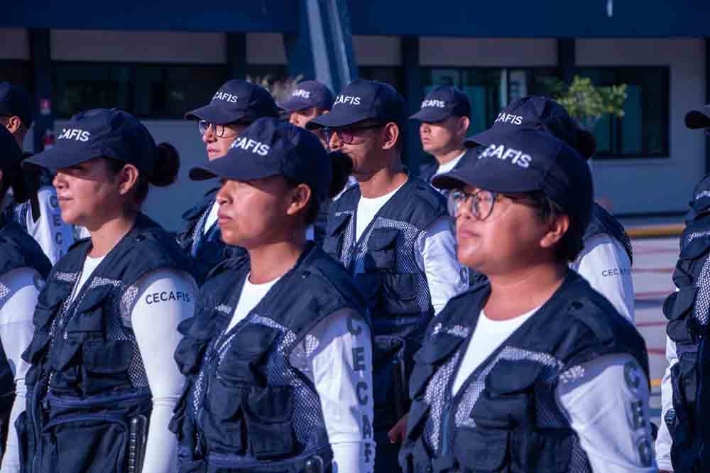 Inicia CECAFIS segundo curso de formación policial con 45 cadetes