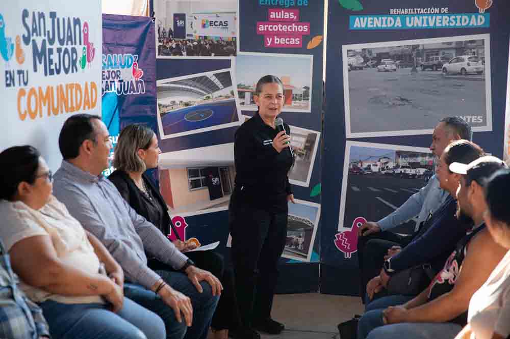 Roberto Cabrera lleva prevención y apoyos a Santa Matilde
