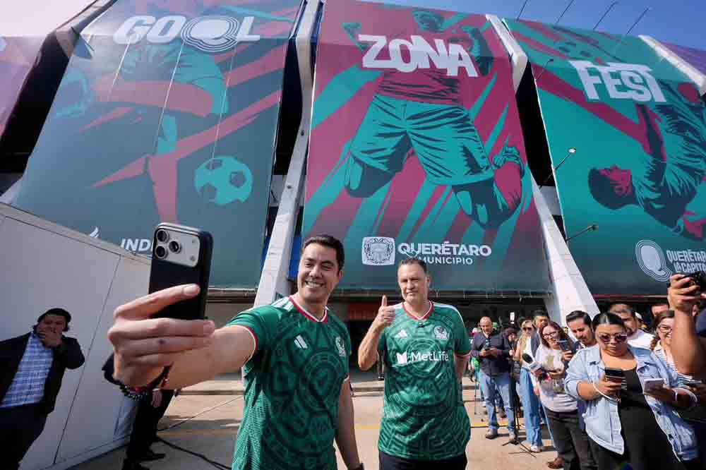 Anuncia Felifer Macías el Zona Fest en el estadio Corregidora