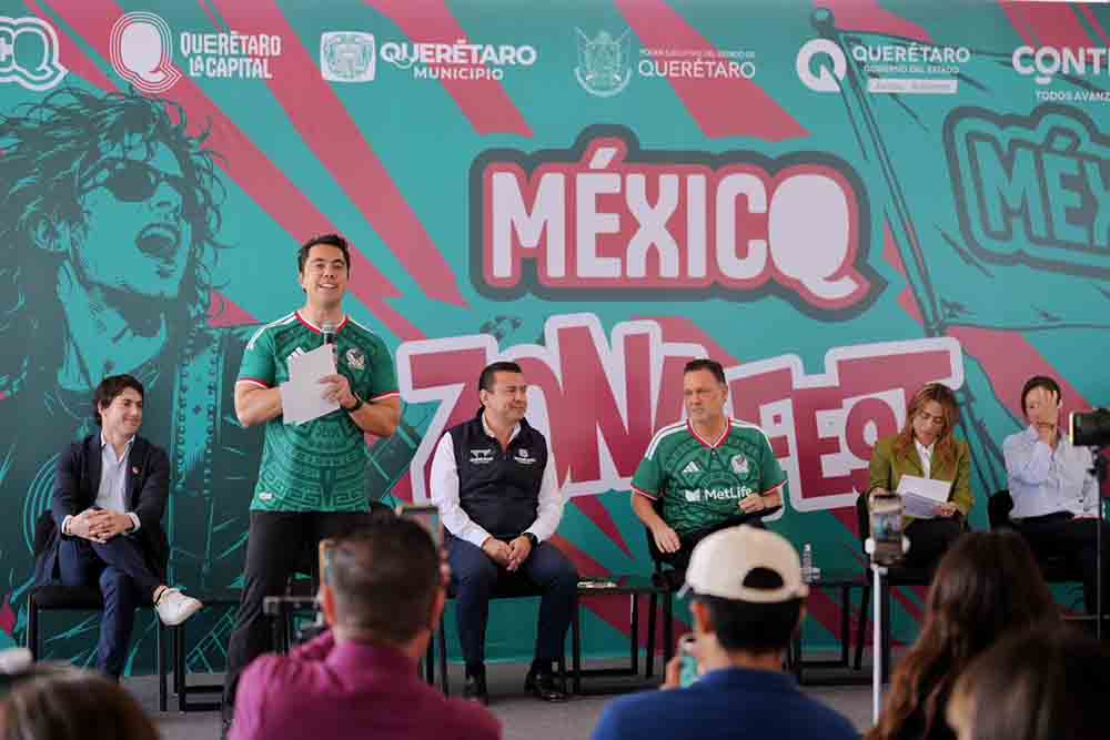 Anuncia Felifer Macías el Zona Fest en el estadio Corregidora