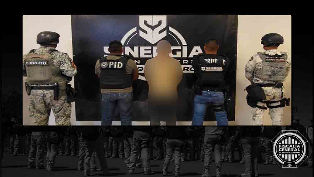 Fiscalía reporta detenidos por casos de alto impacto