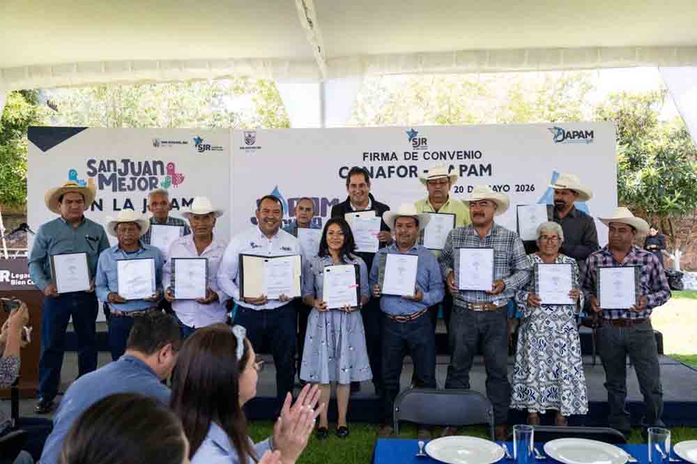 San Juan protege el agua desde sus raíces