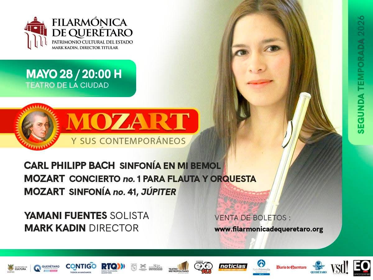 Mozart y sus contemporáneos llegan con la FilarmónicaMozart y sus contemporáneos llegan con la Filarmónica