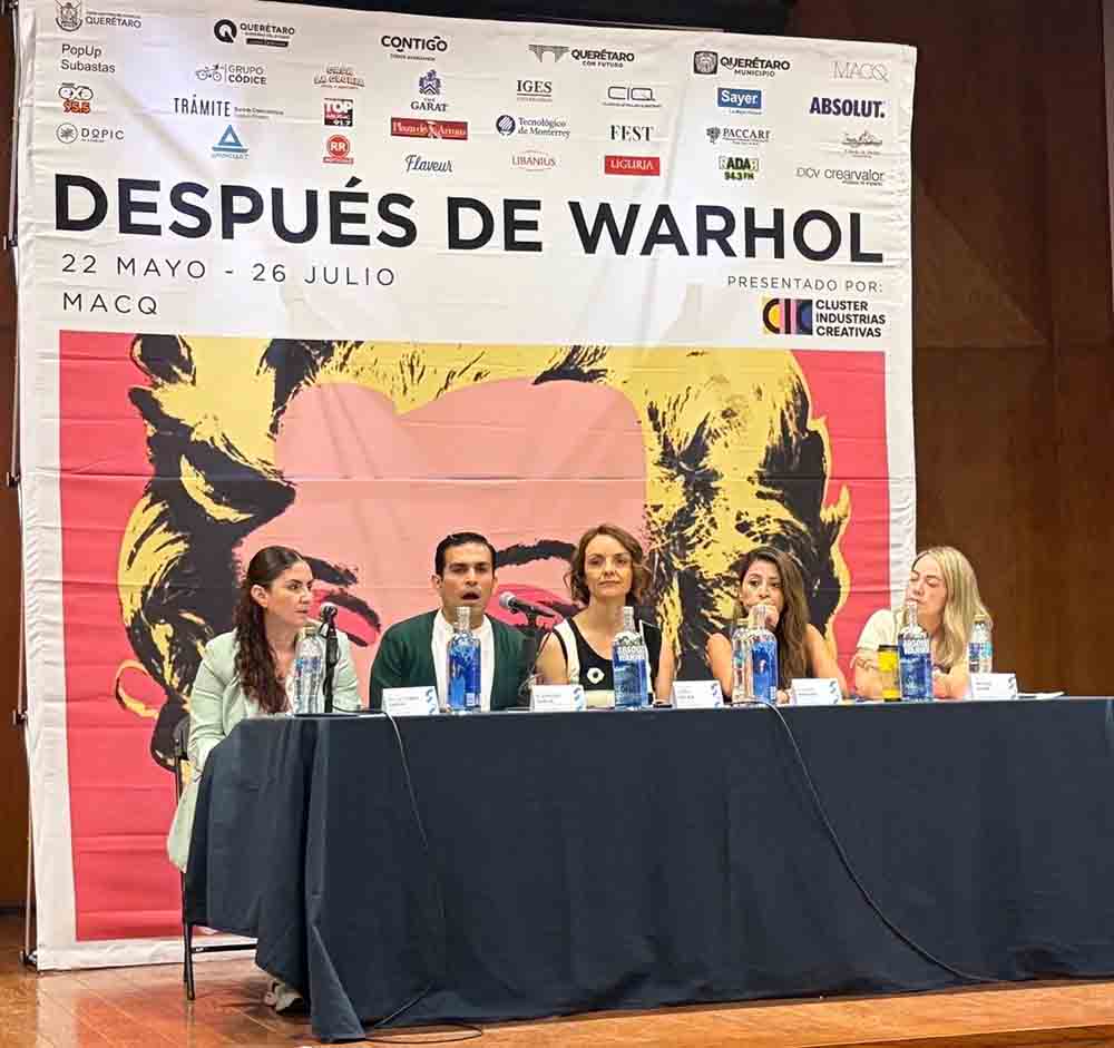 Llega por primera vez la obra de Andy Warhol a Querétaro
