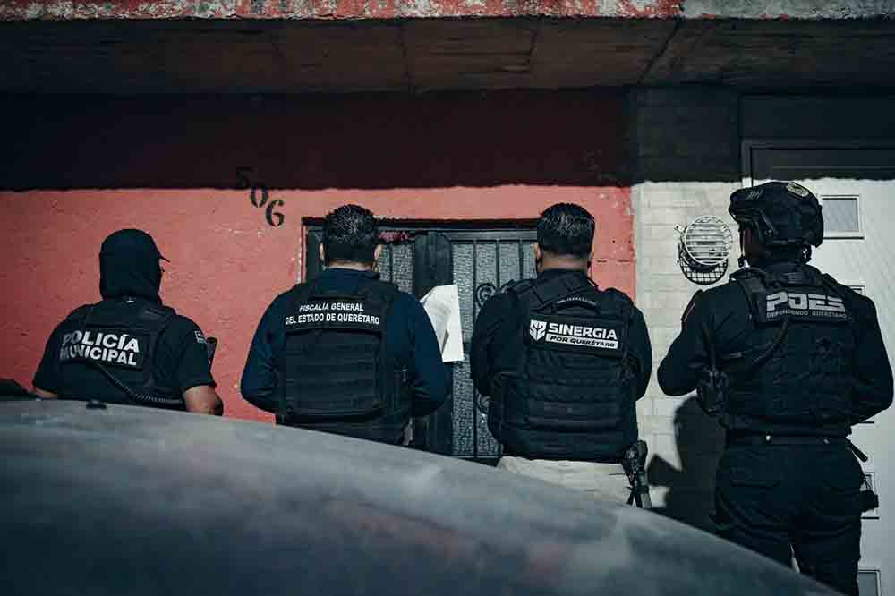 Sinergia ejecuta 11 cateos durante esta madrugada; 9 personas detenidas