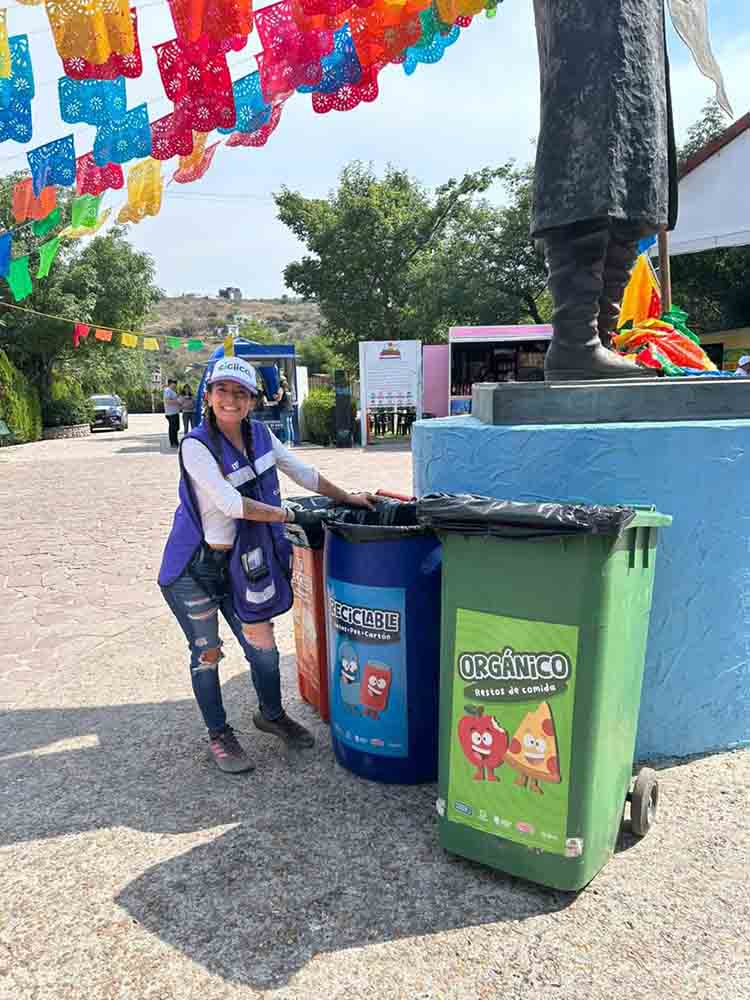 Querétaro recupera 23 toneladas de residuos en festival