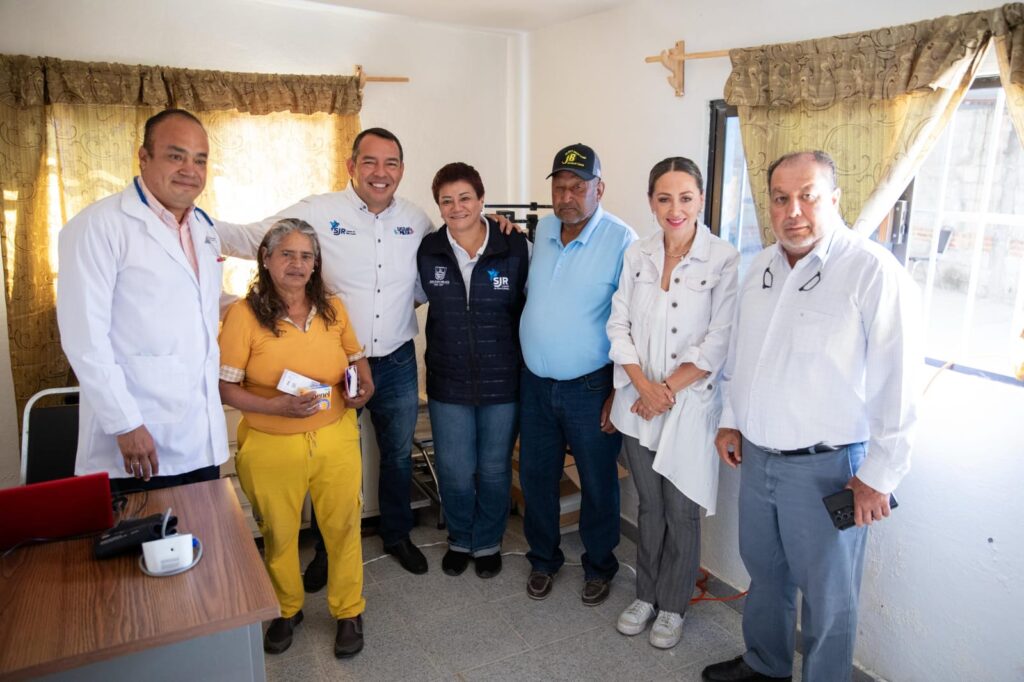 Roberto Cabrera impulsa programa de salud en San Juan