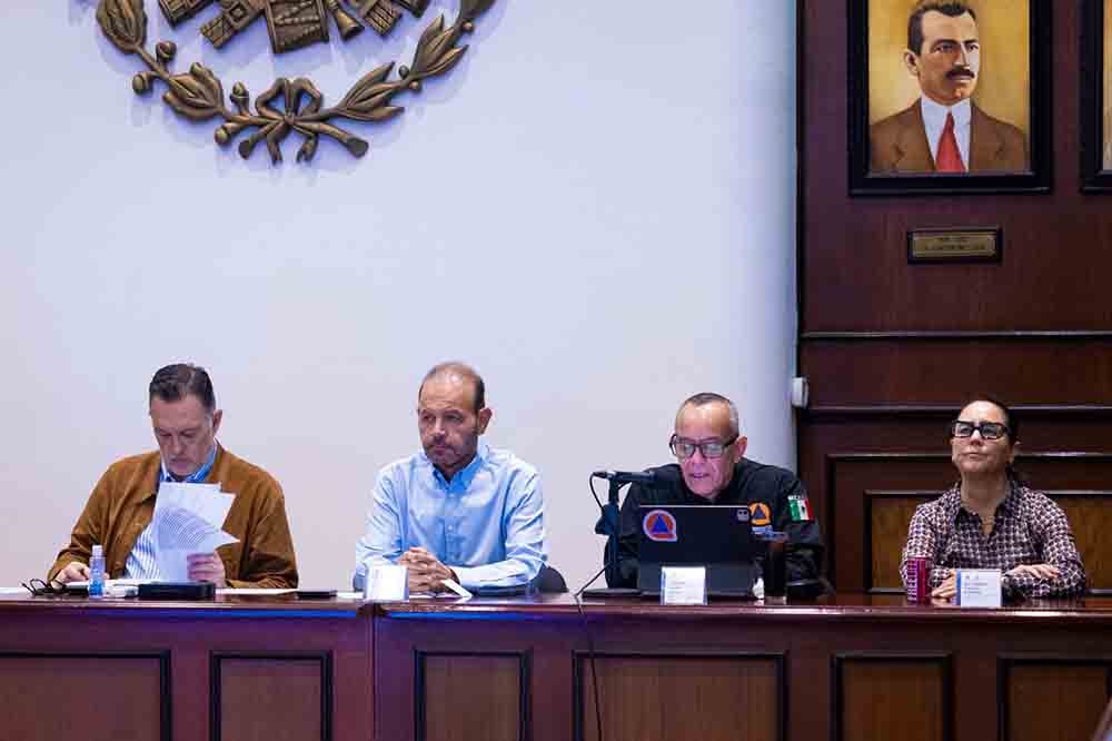 Kuri encabeza sesión de Protección Civil