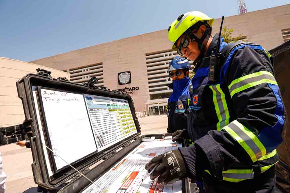 Participa Municipio de Querétaro en el Simulacro Nacional 2026