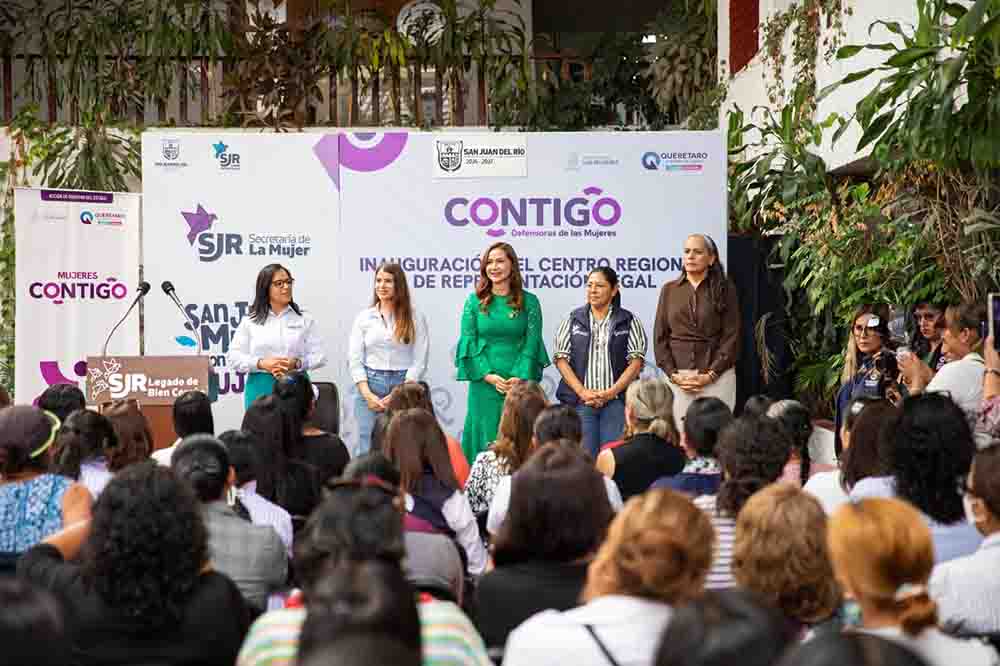 Sonia Rocha inaugura Centro Legal para Mujeres en SJR