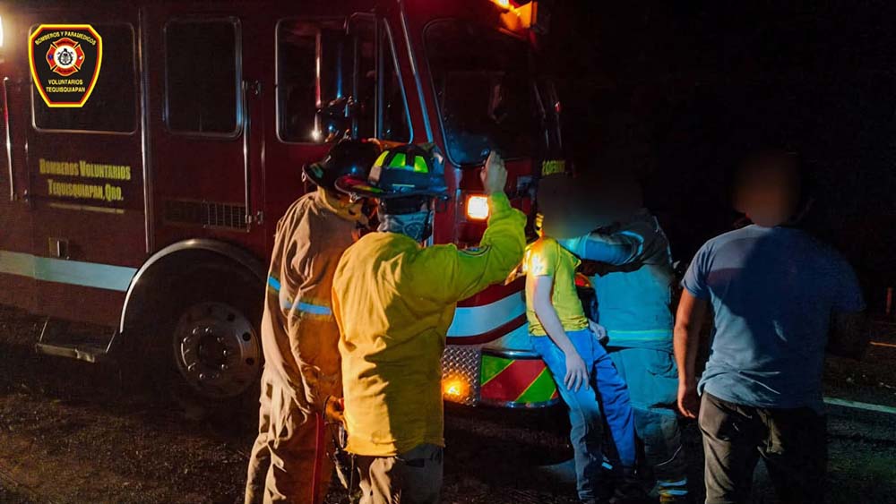 Madrugada de emergencia en la carretera 200